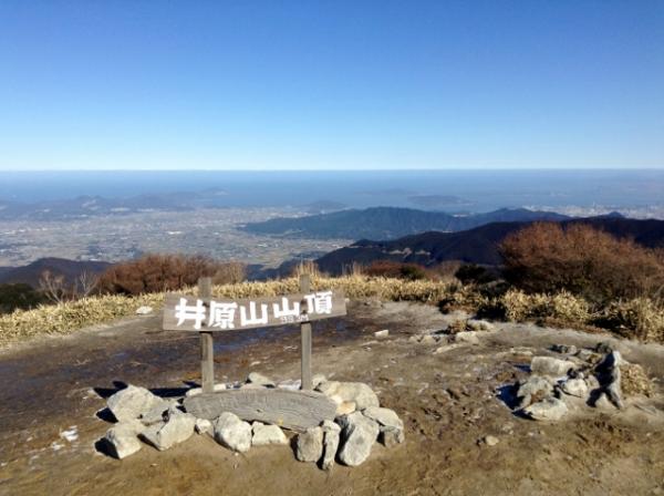 大展望の井原山山頂